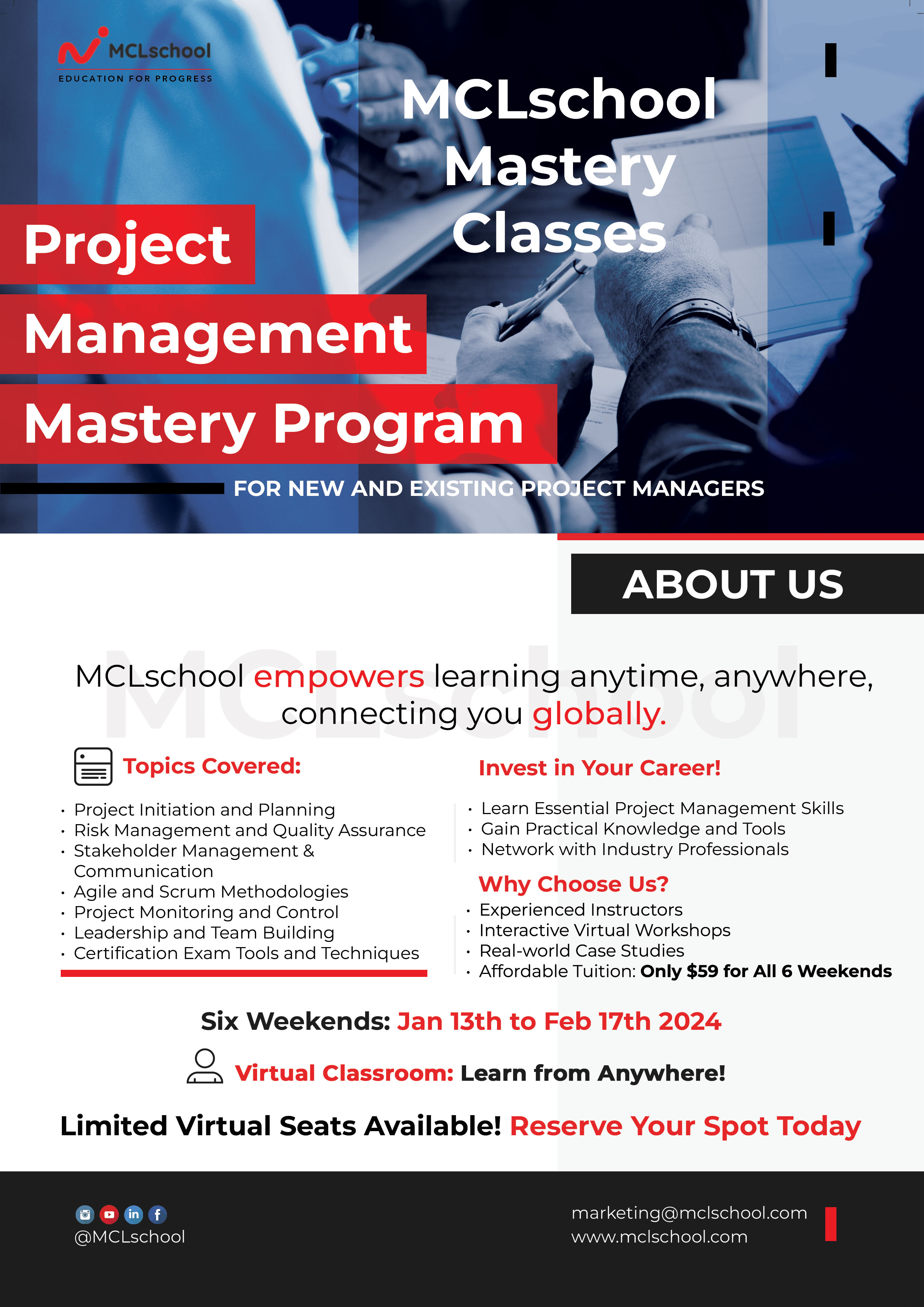 Project Management Mastery Program
